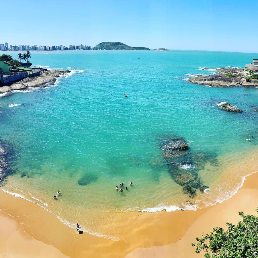 Apartamento Vista Do Mar, Pe Na Areia E Aguas Tranquilas, No Cento De Гуарапари Экстерьер фото