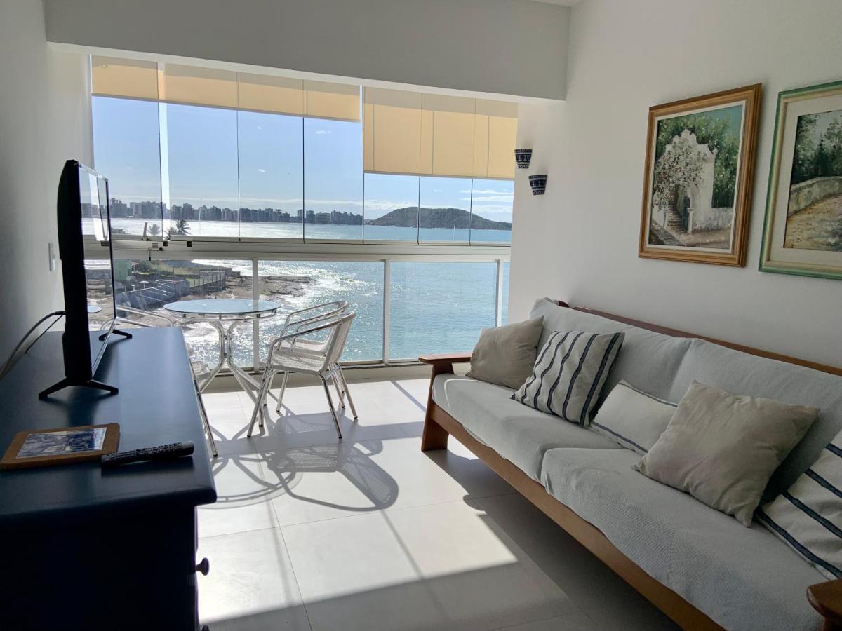 Apartamento Vista Do Mar, Pe Na Areia E Aguas Tranquilas, No Cento De Гуарапари Экстерьер фото