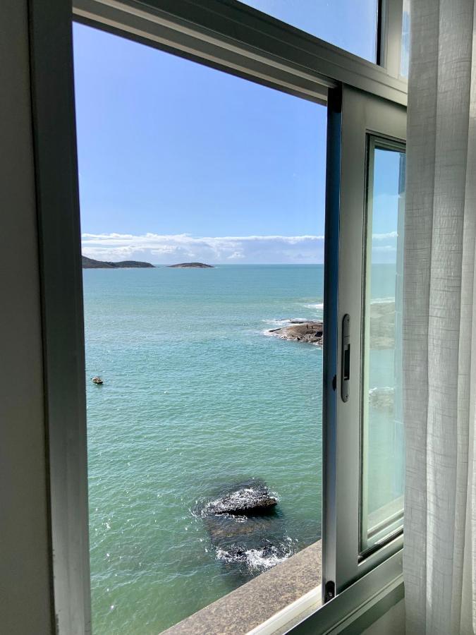 Apartamento Vista Do Mar, Pe Na Areia E Aguas Tranquilas, No Cento De Гуарапари Экстерьер фото