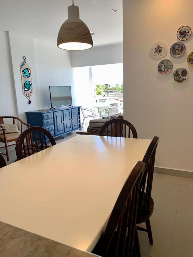 Apartamento Vista Do Mar, Pe Na Areia E Aguas Tranquilas, No Cento De Гуарапари Экстерьер фото